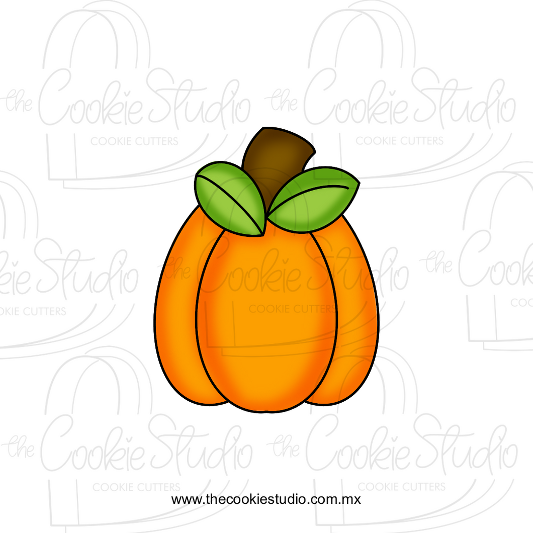 Cortador de Galleta Calabaza Hojitas