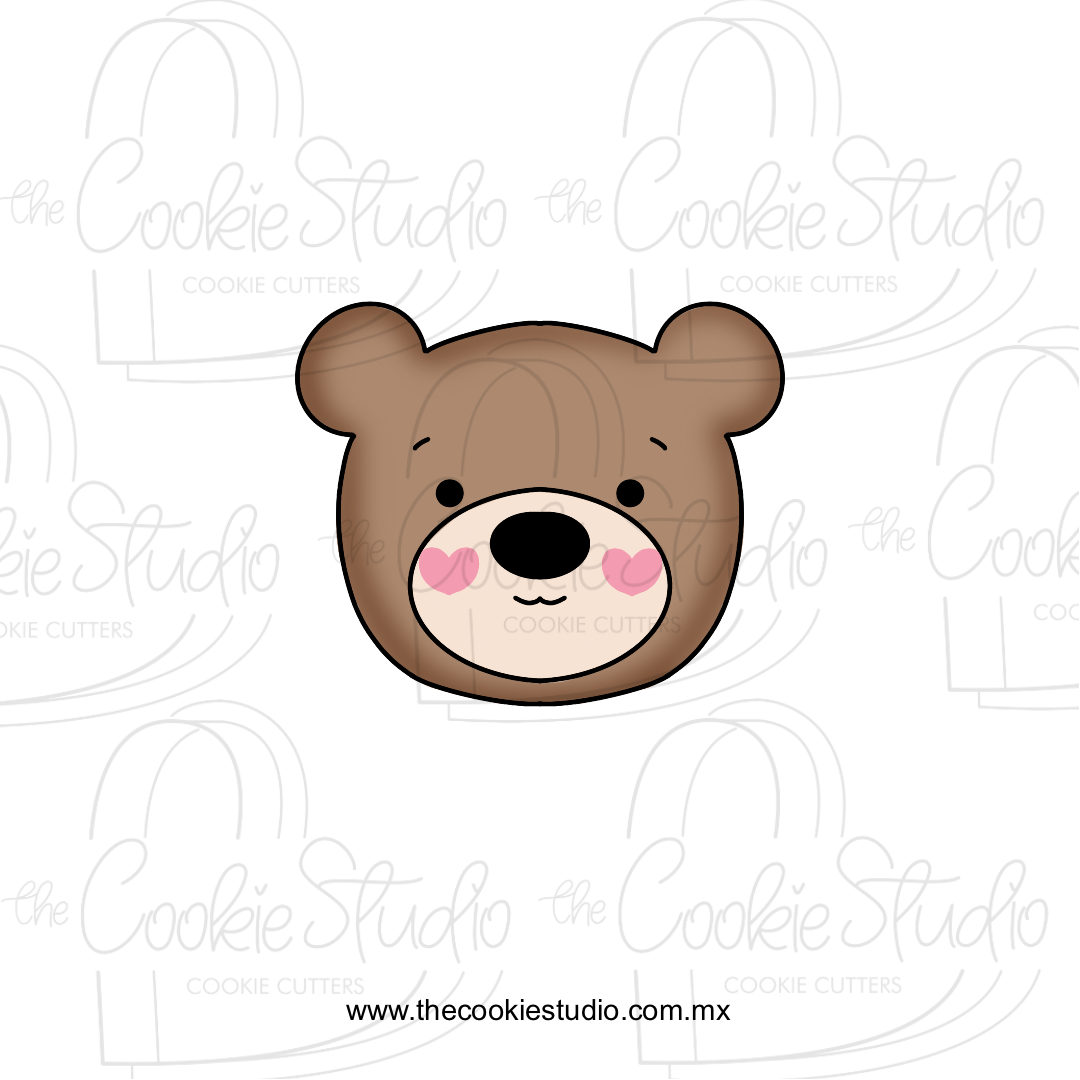 Cortador de Galleta Cara Osito