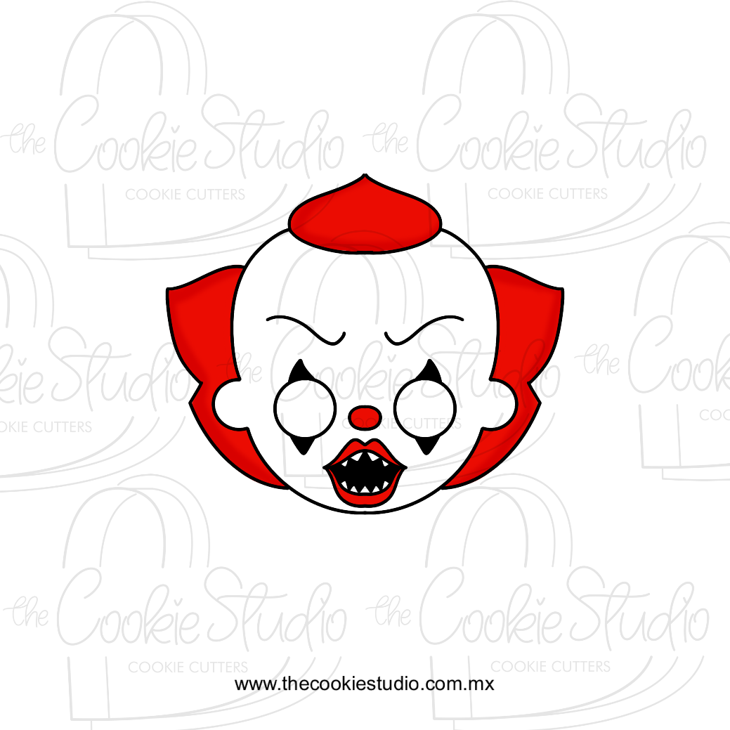 Cortador de Galleta Cara Payaso Eso