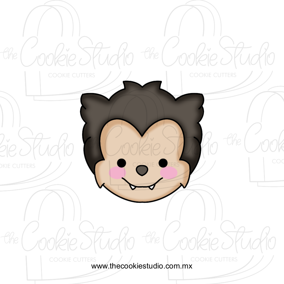 Cortador de Galleta Cara Hombre Lobo