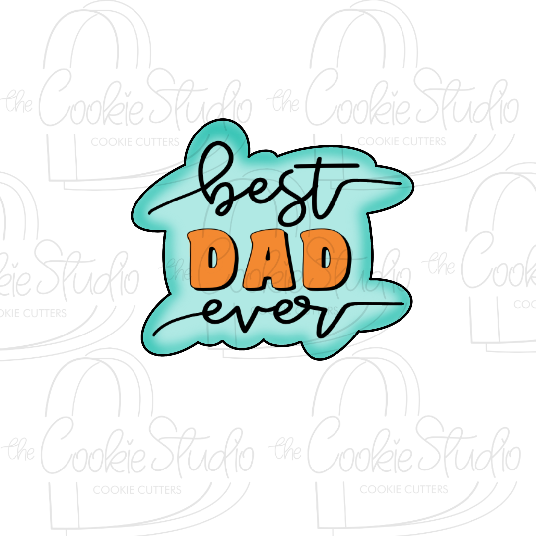 Cortador de Galleta Best Dad Ever 2