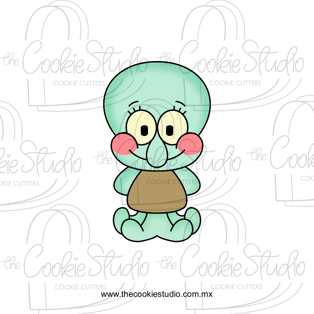 Cortador de Galleta Calamardo