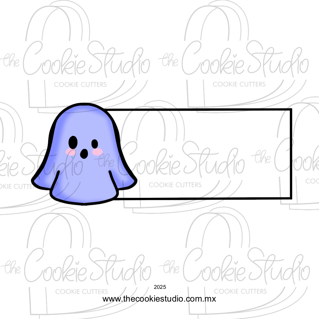 Cortador de Galleta Plaquita Fantasmita