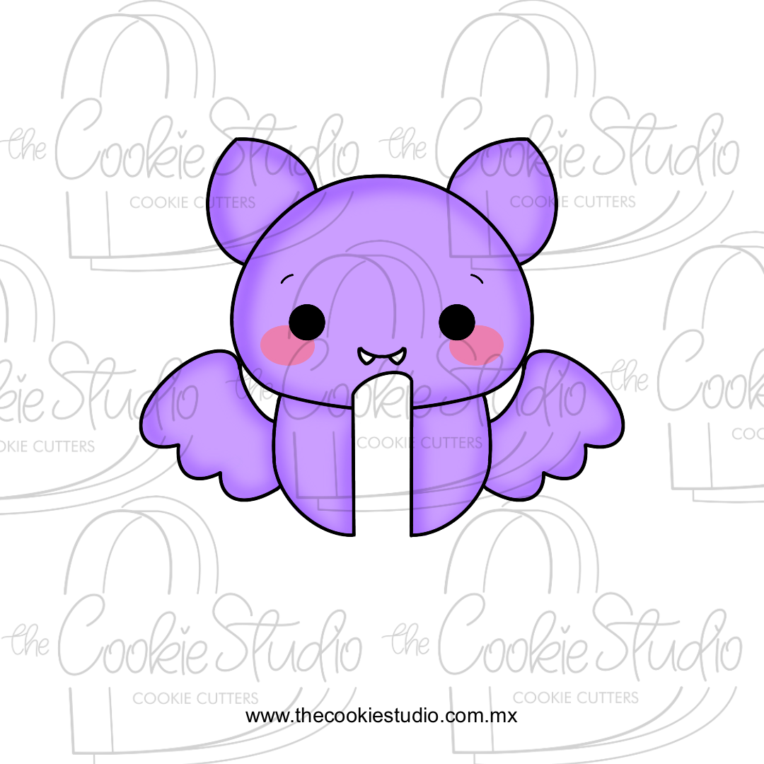 Cortador de Galleta Murciélago (Colgante Para Tazas)