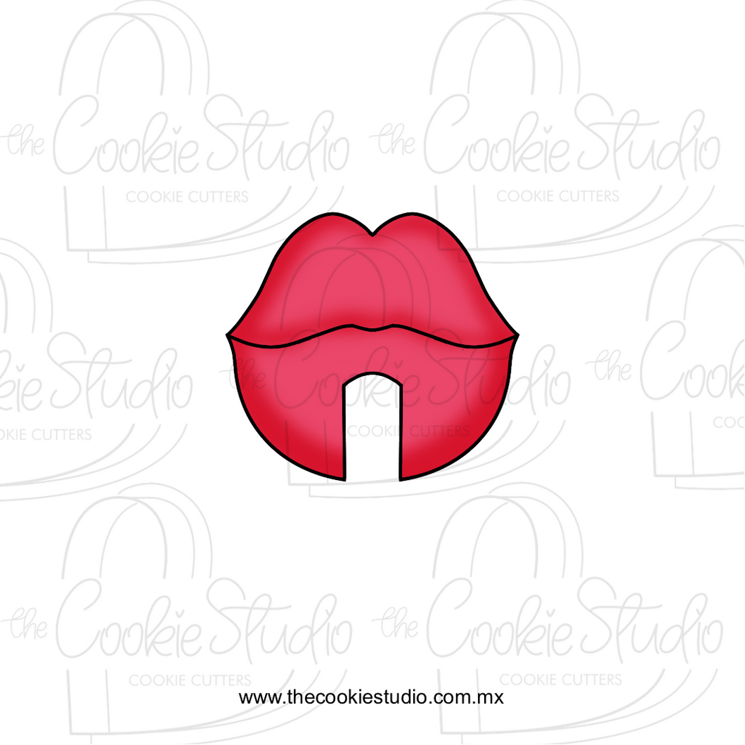 Cortador de Galleta Labios (Colgante Para Tazas)