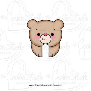 Cortador de Galleta Osito (Colgante Para Tazas)
