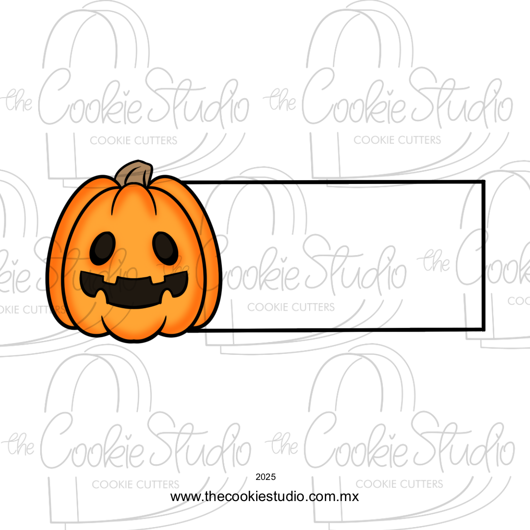 Cortador de Galleta Plaquita Calabaza
