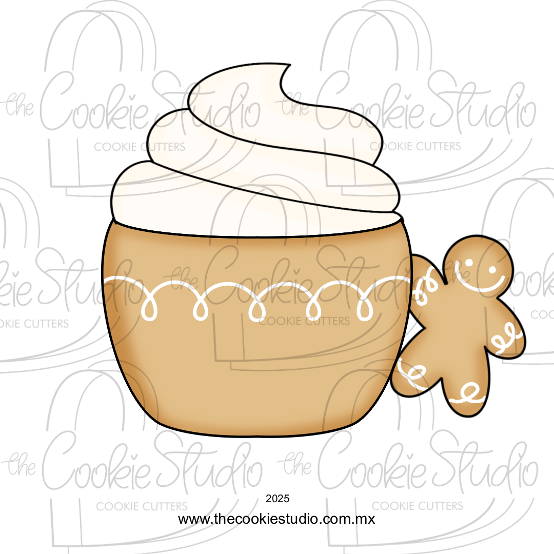 Cortador de Galleta Taza Jengi Crema Batida