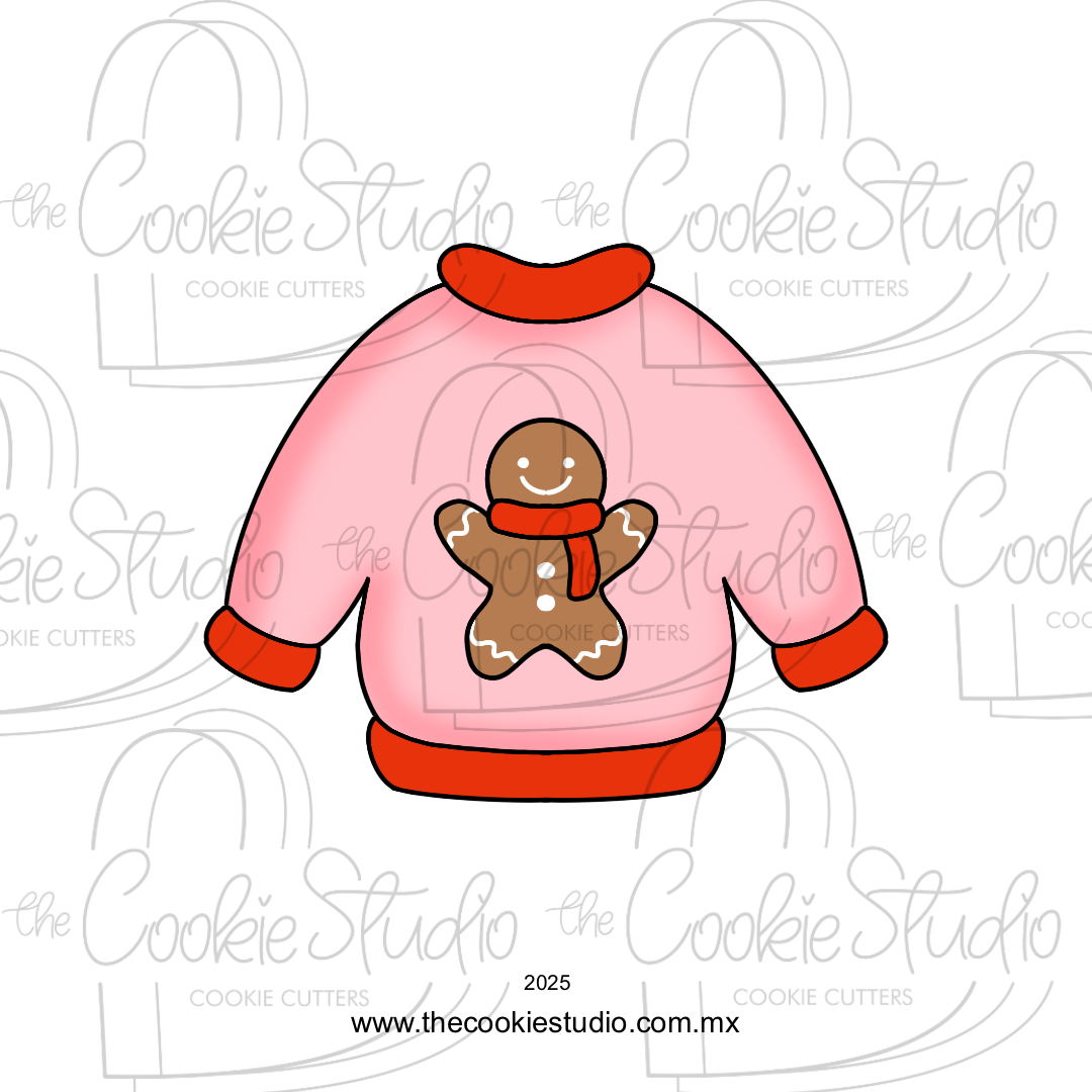 Cortador de Galleta Suéter Feo