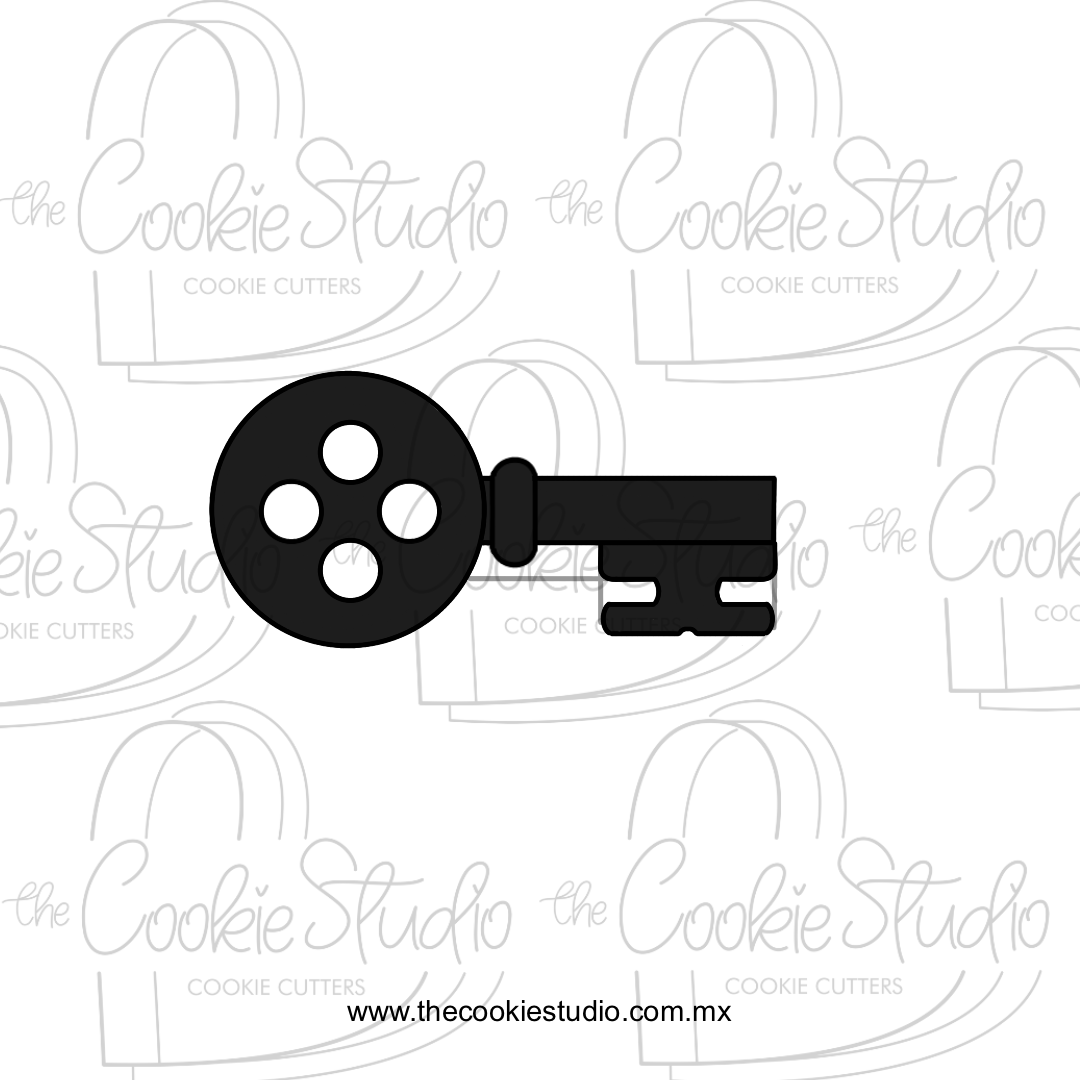 Cortador de Galleta Llave de Botón
