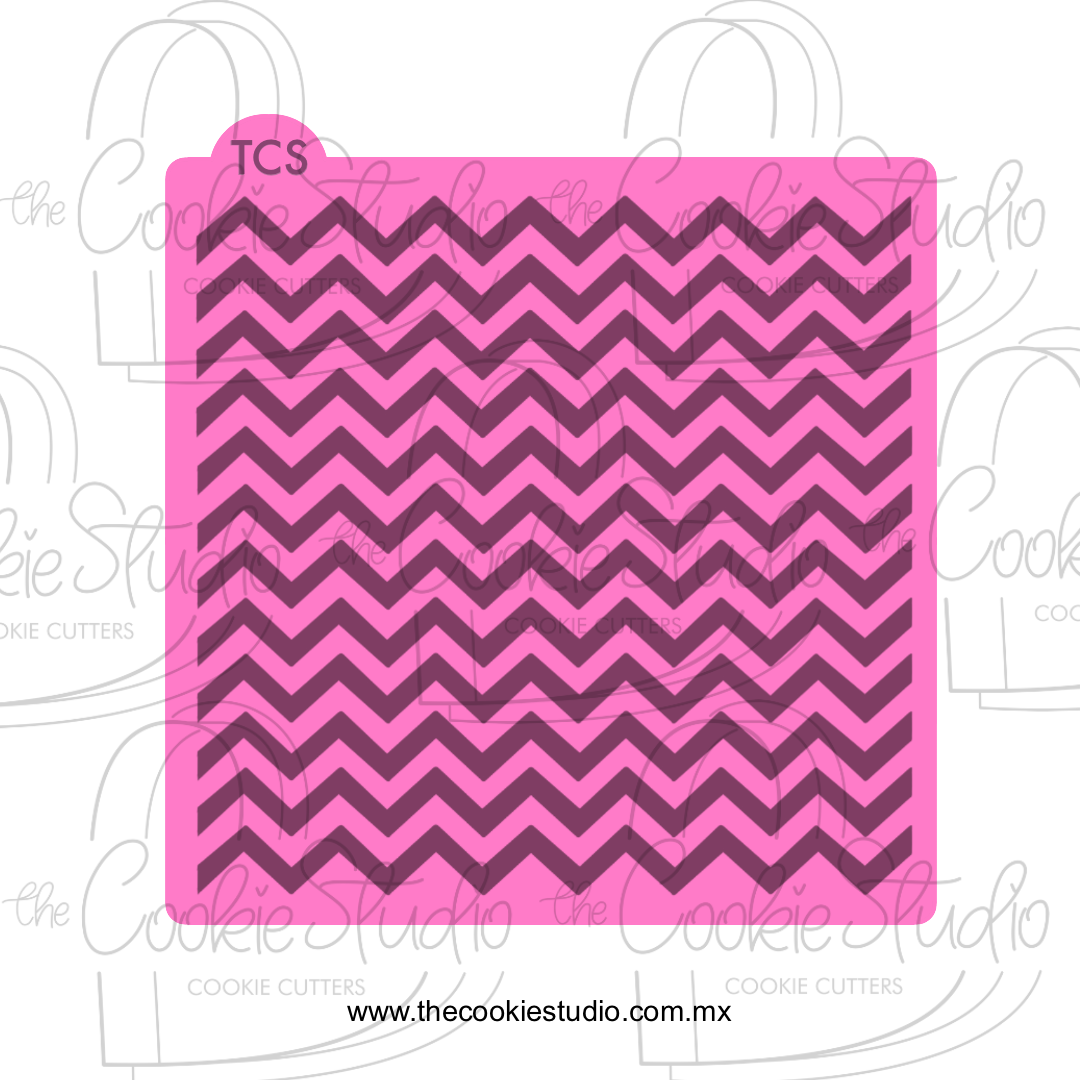 Stencil Zig Zag