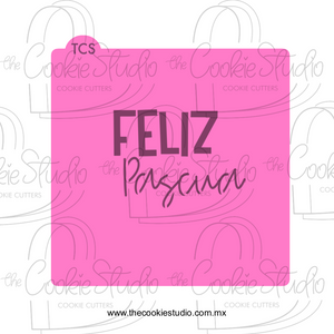 Stencil Placa Pascua