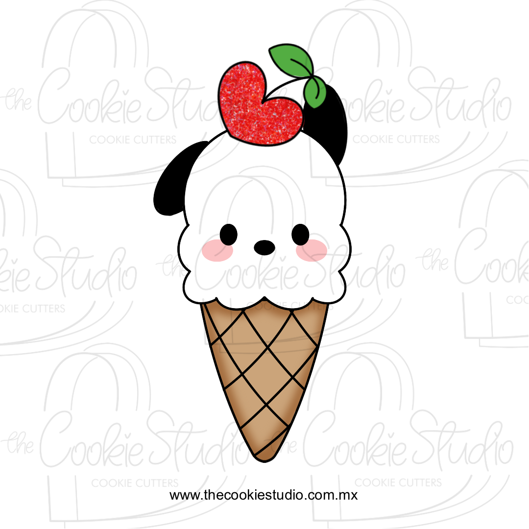 Cortador de Galleta Helado SV Personaje Cachorro