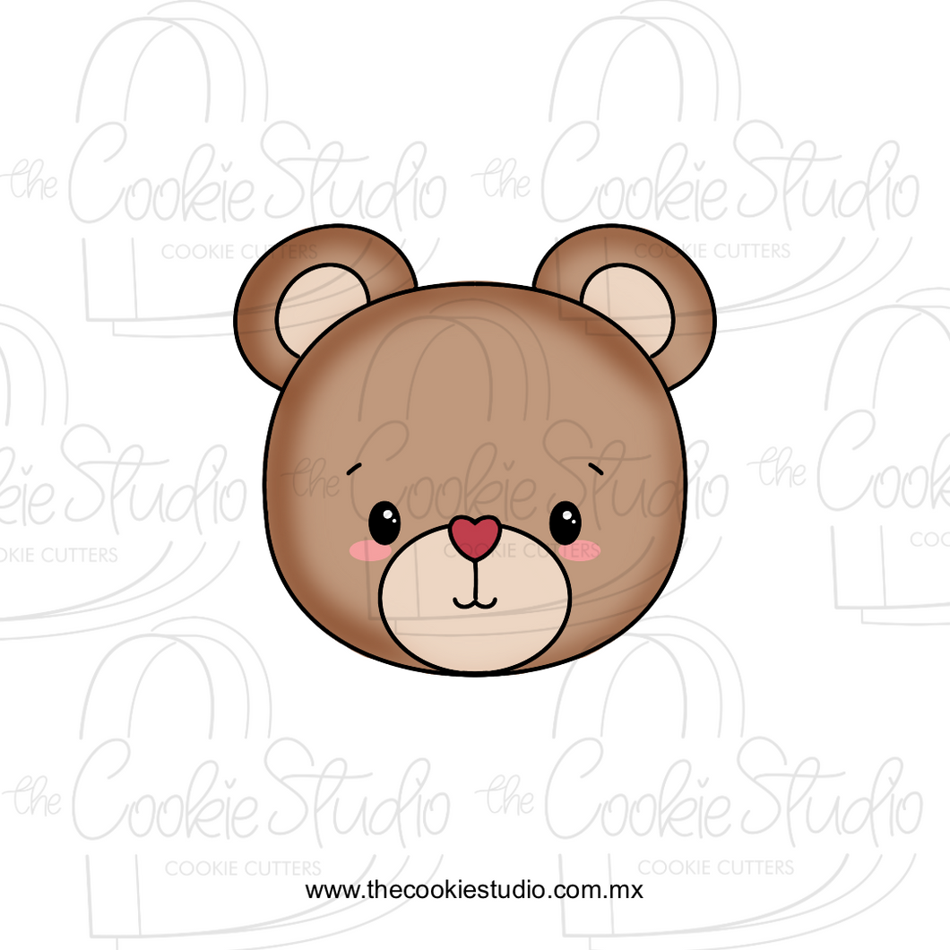 Cortador de Galleta Cara Osito 2