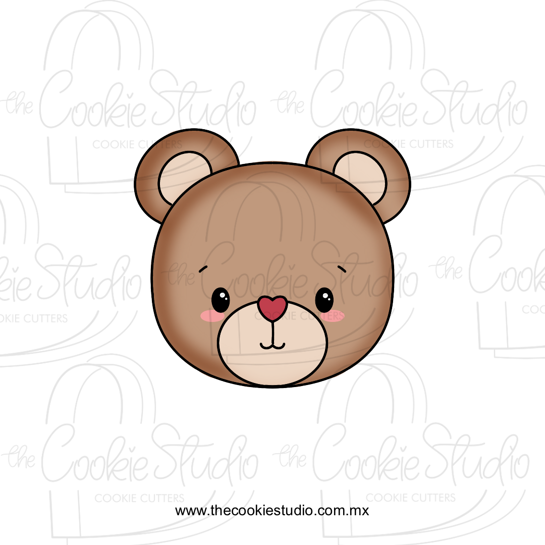 Cortador de Galleta Cara Osito 2