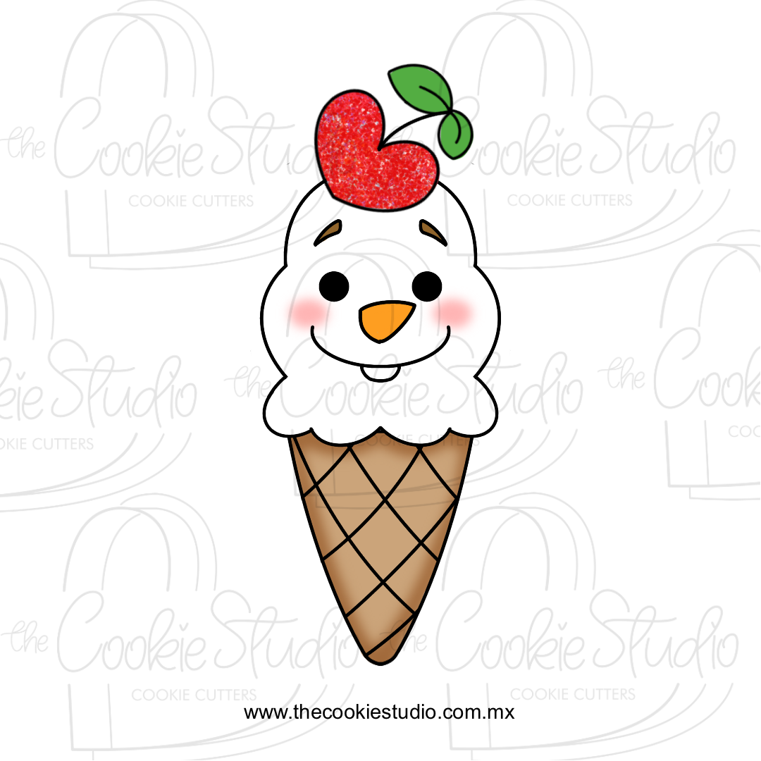 Cortador de Galleta Helado SV Personaje Nieve
