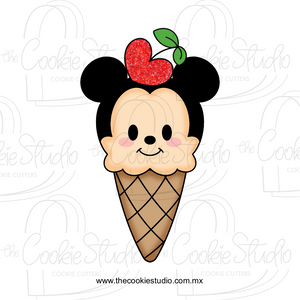 Cortador de Galleta Helado SV Personaje Ratoncito