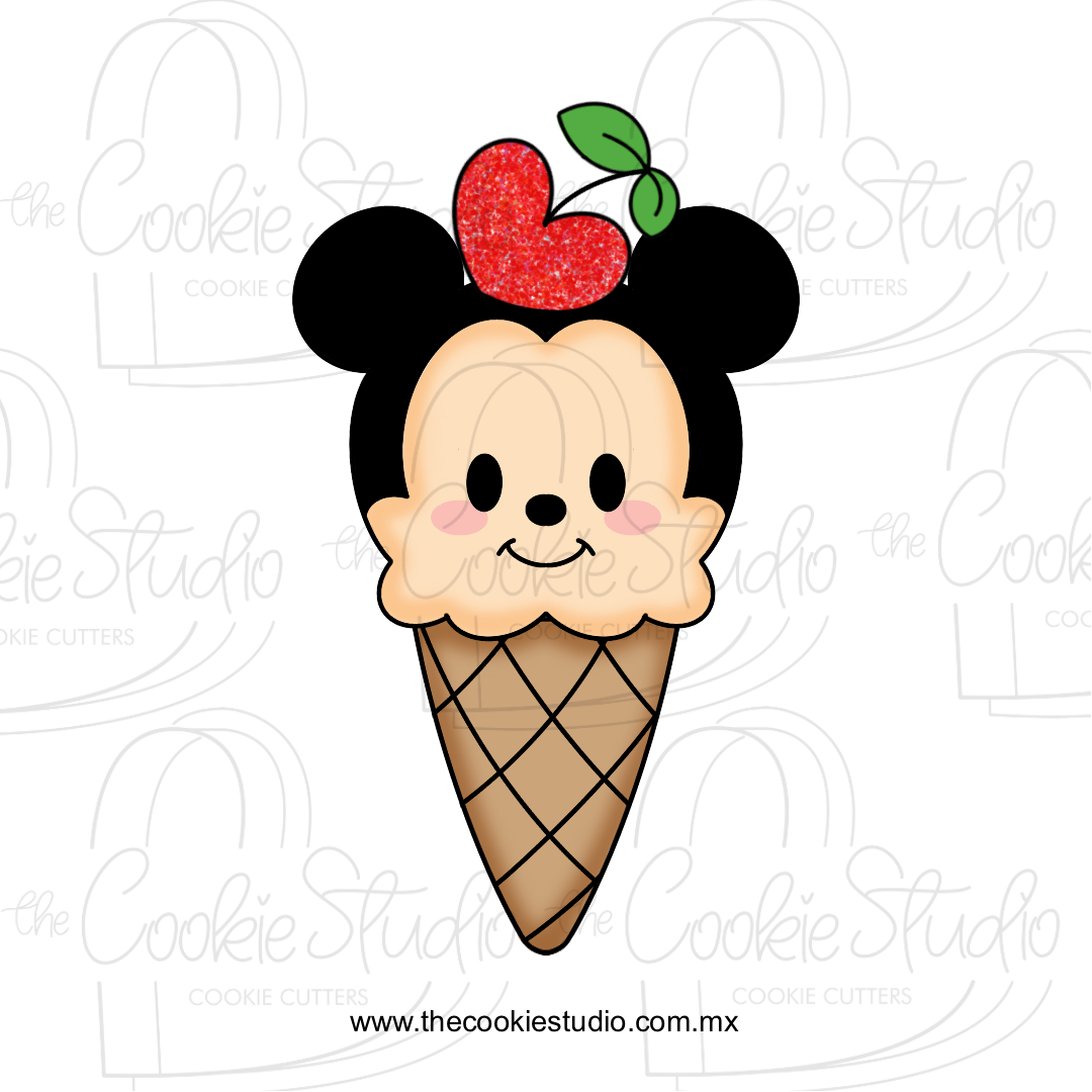 Cortador de Galleta Helado SV Personaje Ratoncito