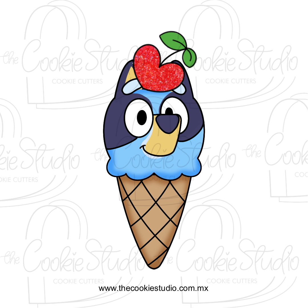 Cortador de Galleta Helado SV Personaje Perrita