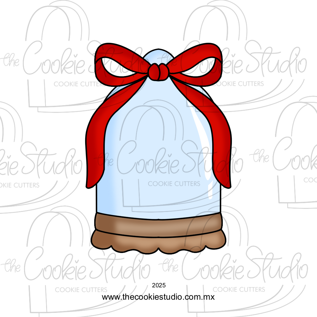 Cortador de Galleta Snow Globe Lazo