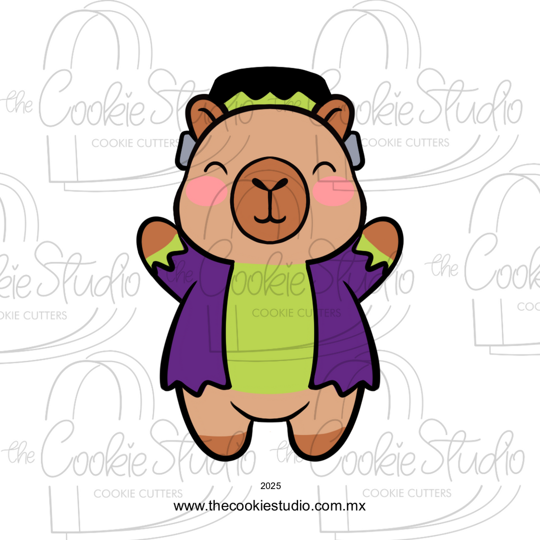 Cortador de Galleta Capibara Frankenstein