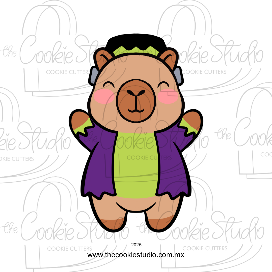Cortador de Galleta Capibara Frankenstein