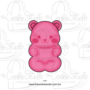 Cortador de Galleta Panda Gomita