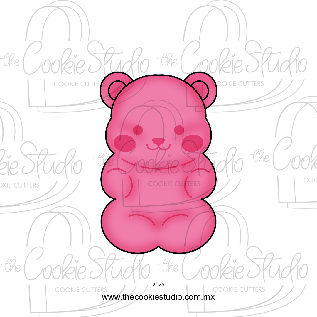 Cortador de Galleta Panda Gomita