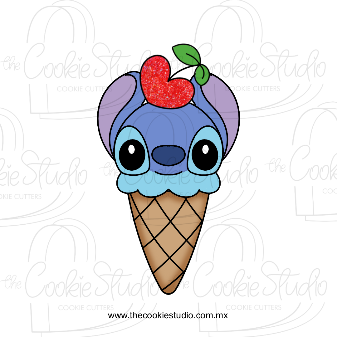 Cortador de Galleta Helado SV Personaje Extraterrestre
