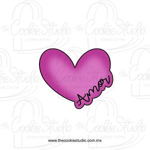 Cortador de Galleta Corazón Amor