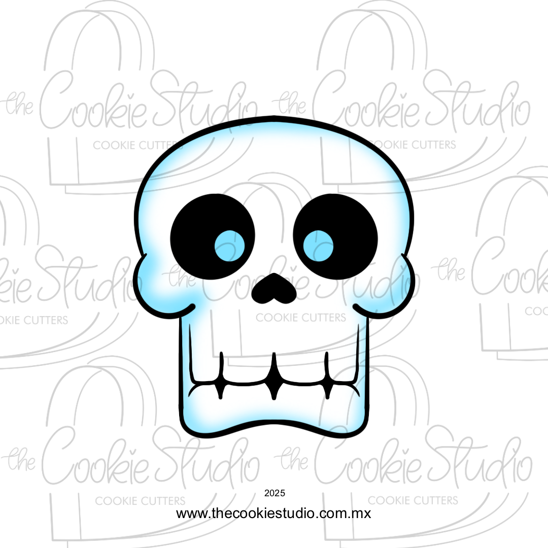 Cortador de Galleta Cráneo Calavera