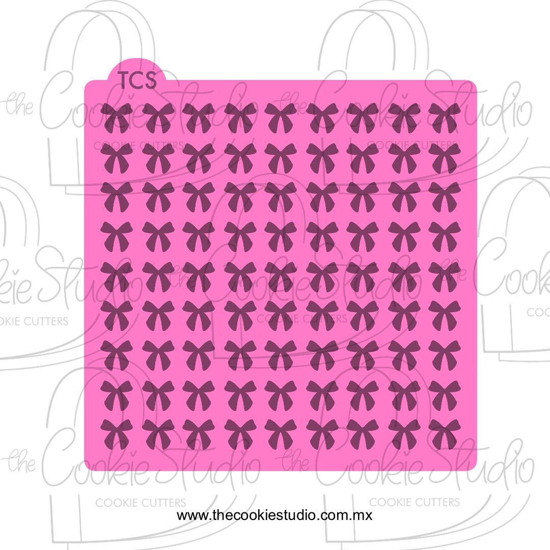Stencil Moñitos