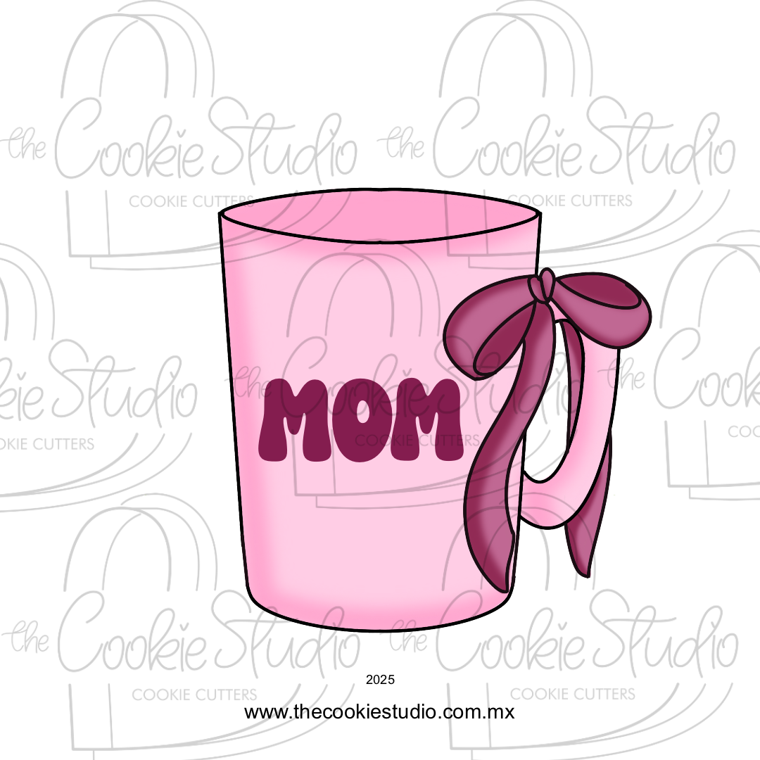 Cortador de Galleta Taza con Lazo