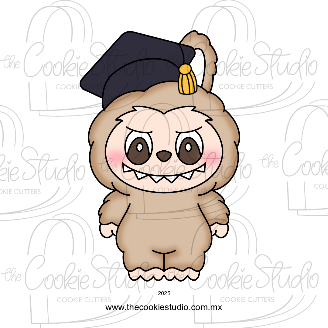 Cortador de Galleta Labubu Birrete CC