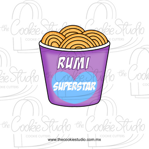 Cortador de Galleta Vaso Noodles
