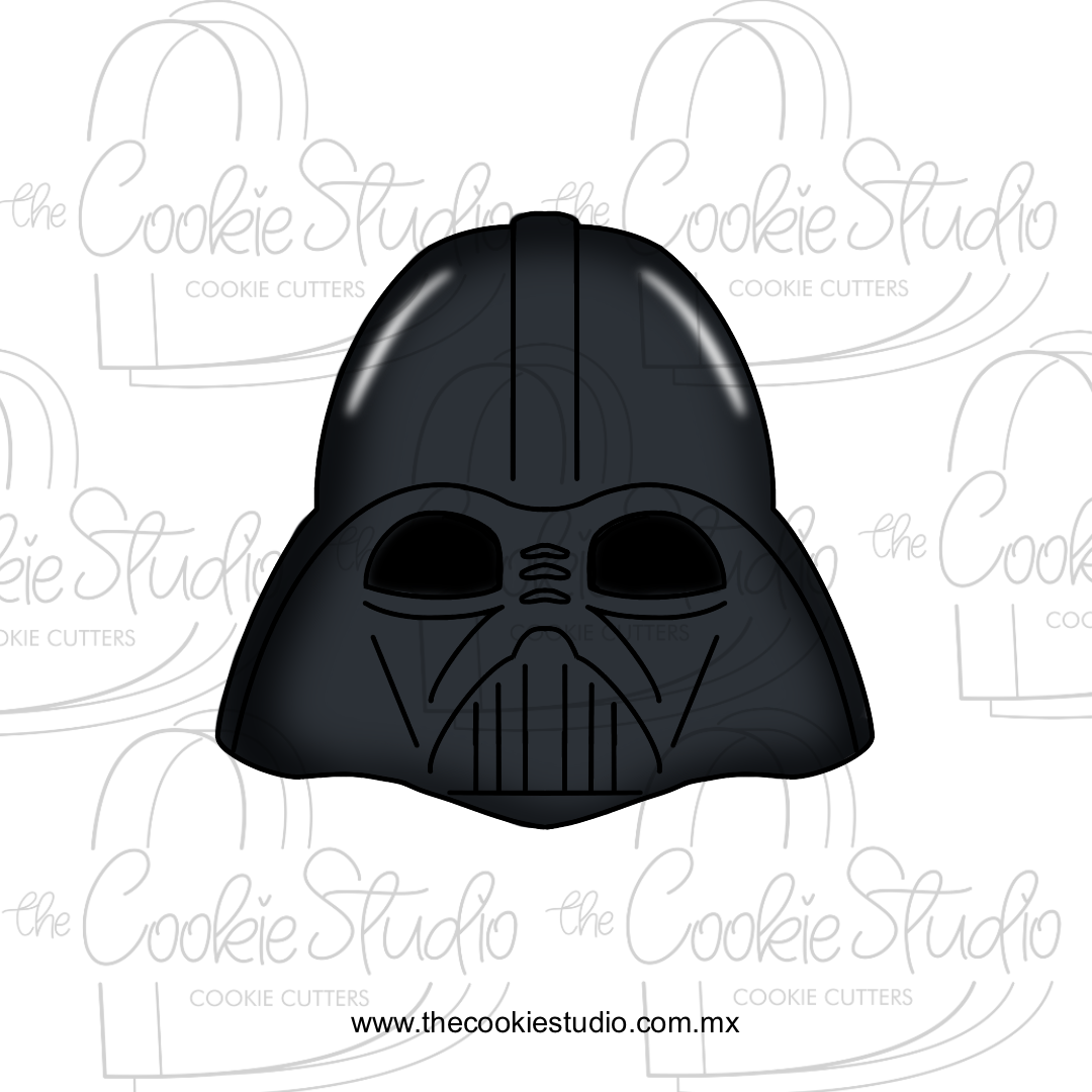 Cortador de Galleta Cara Darth Vader v2