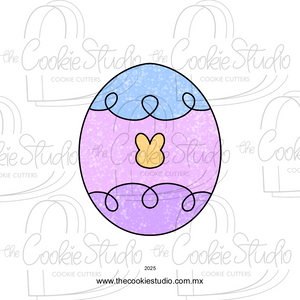 Cortador de Galleta Huevo