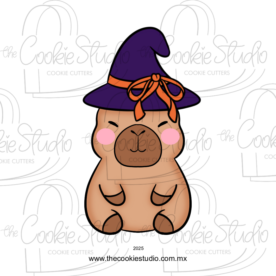 Cortador de Galleta Capibara Brujita