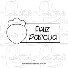 Cargar imagen en el visor de la galería, Stencil Feliz Pascua
