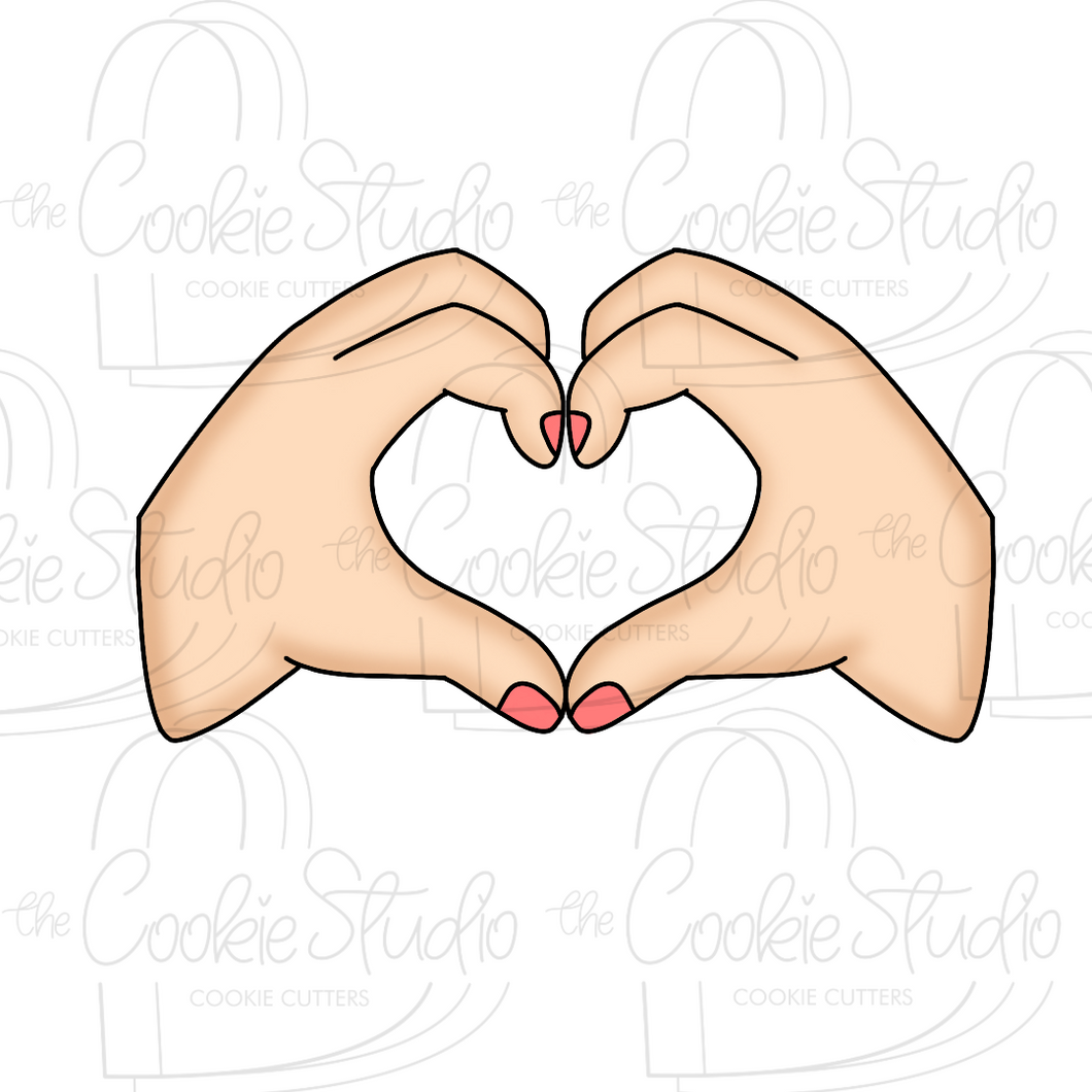 Cortador de Galleta Manos Corazón