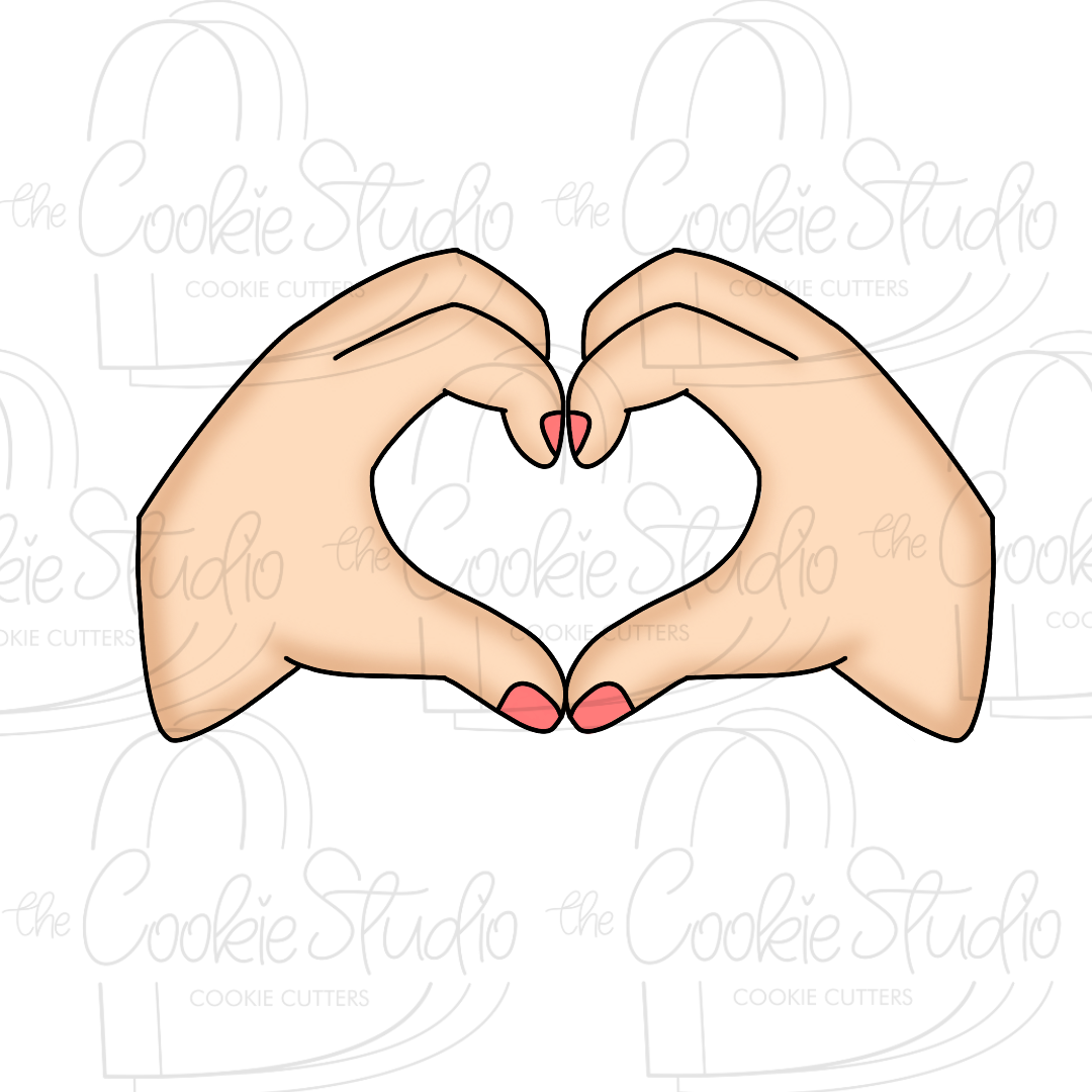 Cortador de Galleta Manos Corazón