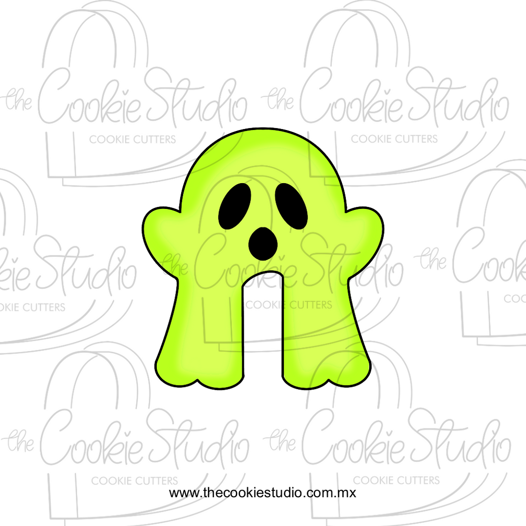 Cortador de Galleta Fantasma (Colgante Para Tazas)
