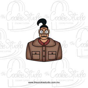 Cortador de Galleta Cabeza Encogida Traje