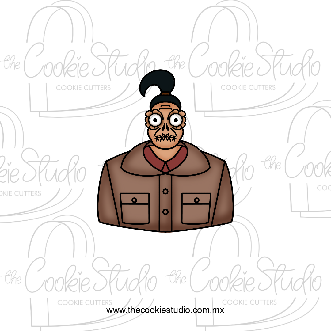 Cortador de Galleta Cabeza Encogida Traje