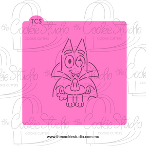 Stencil PYO Perrita Vampiro