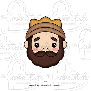 Cortador de Galleta Cara Rey Mago 2 v2