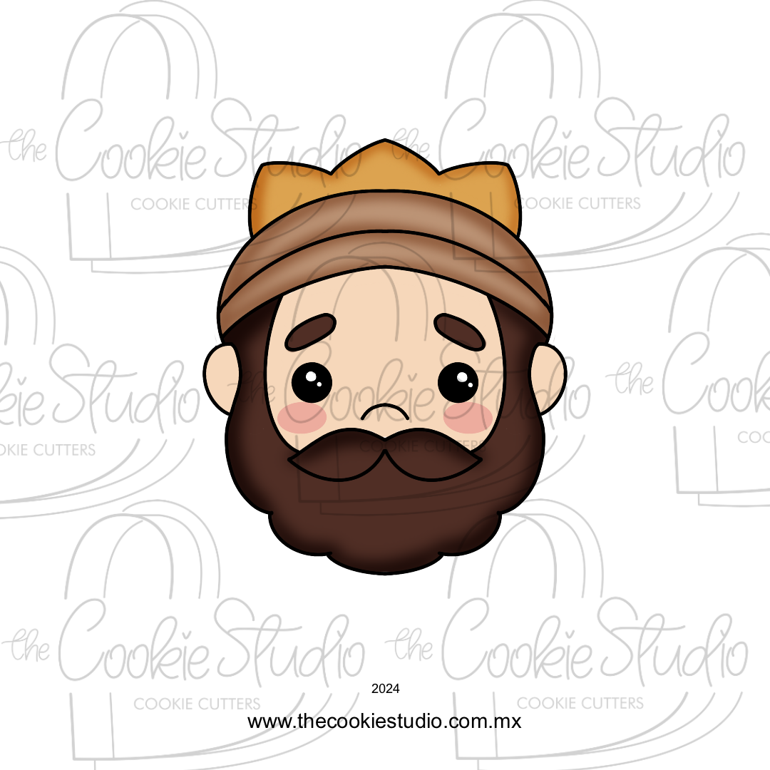 Cortador de Galleta Cara Rey Mago 2 v2