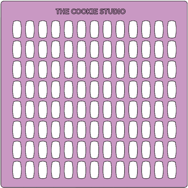 Stencil Para Sprinkles Pucas Chicas