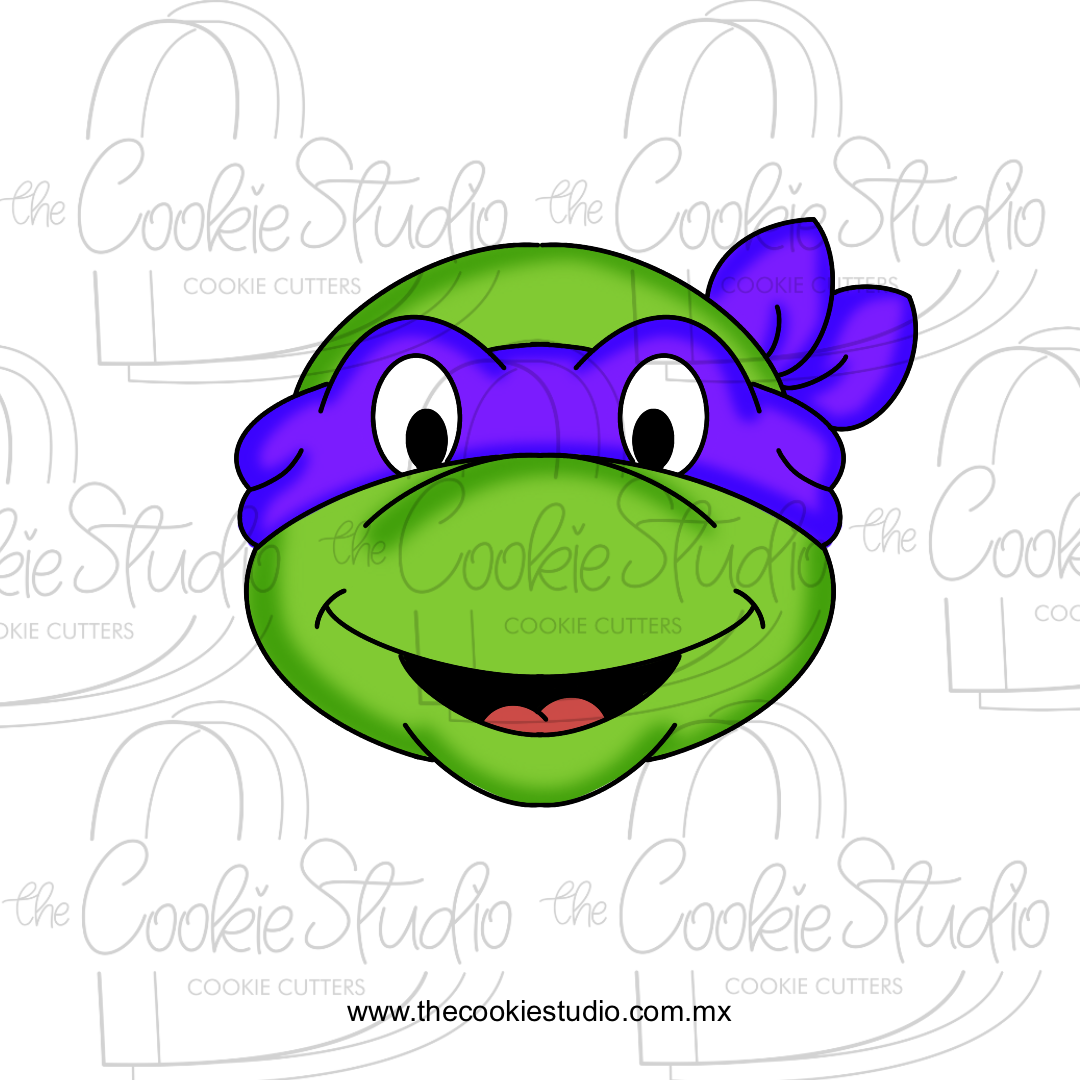 Cortador de Galleta Cara Tortuga