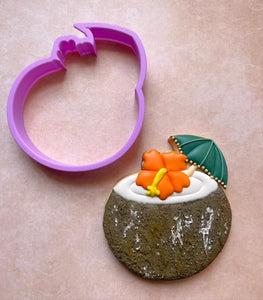 Cortador de Galleta Coco con Sombrilla